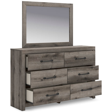Graystorm Brown Gray Storage Panel Youth Bedroom Set with 4 Drawers from Ashley - Luna Furniture