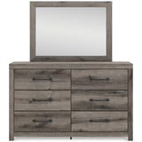 Graystorm Brown Gray Panel Storage Bedroom Set with 2 One-Side Drawers from Ashley - Luna Furniture