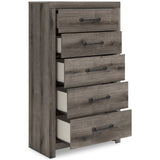 Graystorm Brown Gray Panel Bedroom Set from Ashley - Luna Furniture