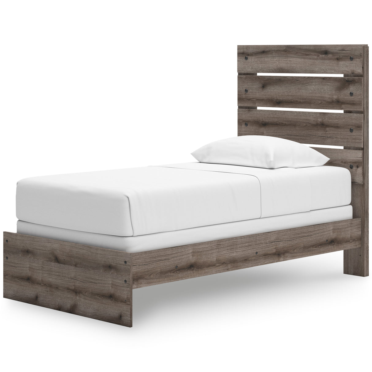 Graystorm Brown Gray Youth Panel Bedroom Set from Ashley Furniture - Luna Furniture