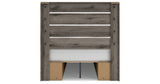 Graystorm Full Panel Bed with Storage with Dresser in Brown Gray from Ashley Furniture - Luna Furniture