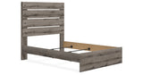 Graystorm Brown Gray Full Panel Bed from Ashley Furniture - Luna Furniture