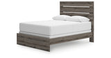 Graystorm Brown Gray Queen Panel Bed from Ashley Furniture - Luna Furniture
