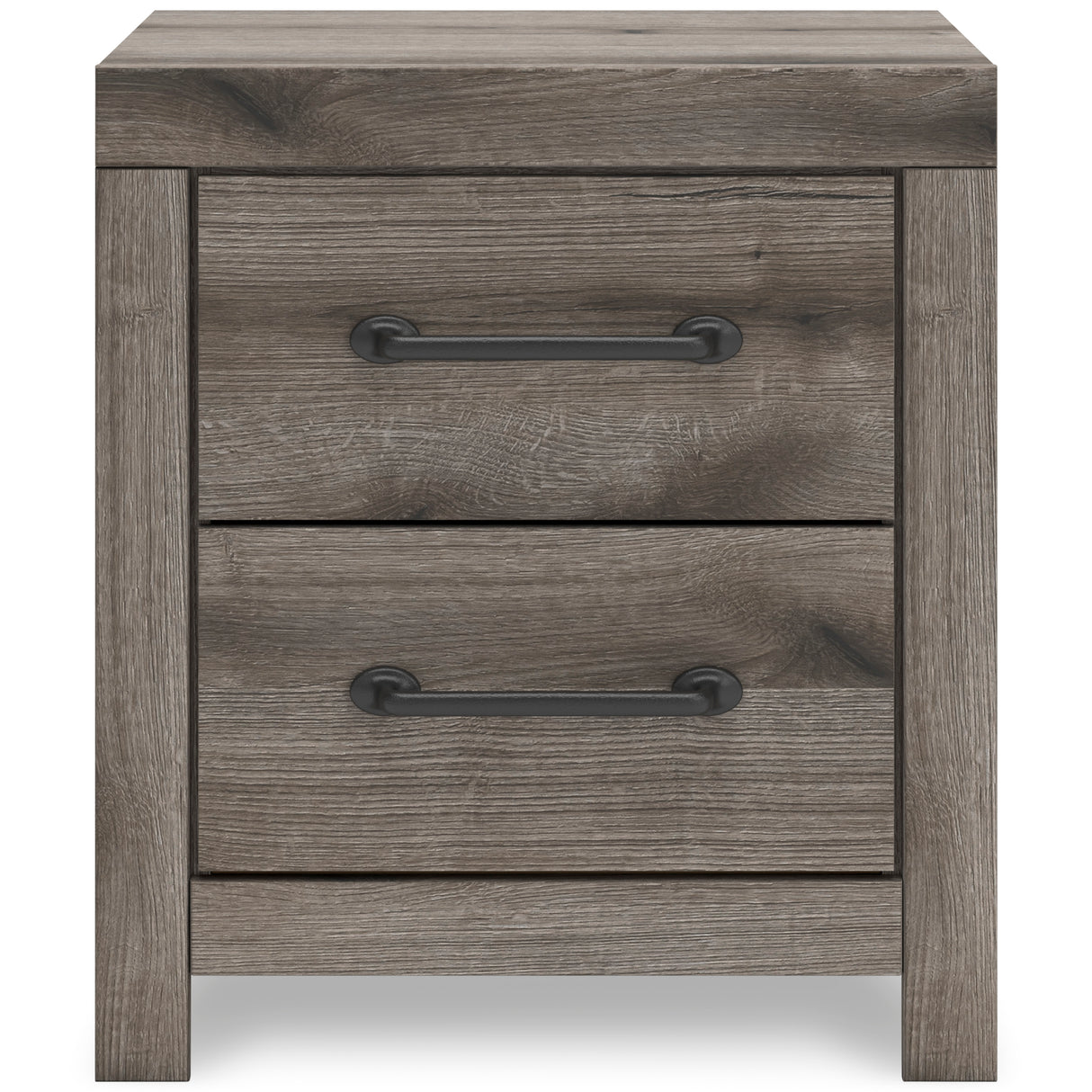 Graystorm Brown Gray Storage Platform Youth Bedroom Set with 2 Drawers from Ashley - Luna Furniture