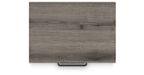 Graystorm Twin Panel Bed with Storage with Mirrored Dresser and Nightstand in Brown Gray from Ashley Furniture - Luna Furniture