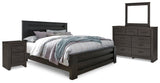 Brinxton Charcoal Panel Bedroom Set from Ashley - Luna Furniture