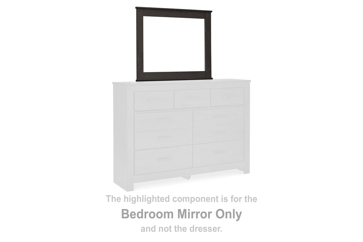 Brinxton Charcoal Bedroom Mirror (Mirror Only) from Ashley - Luna Furniture