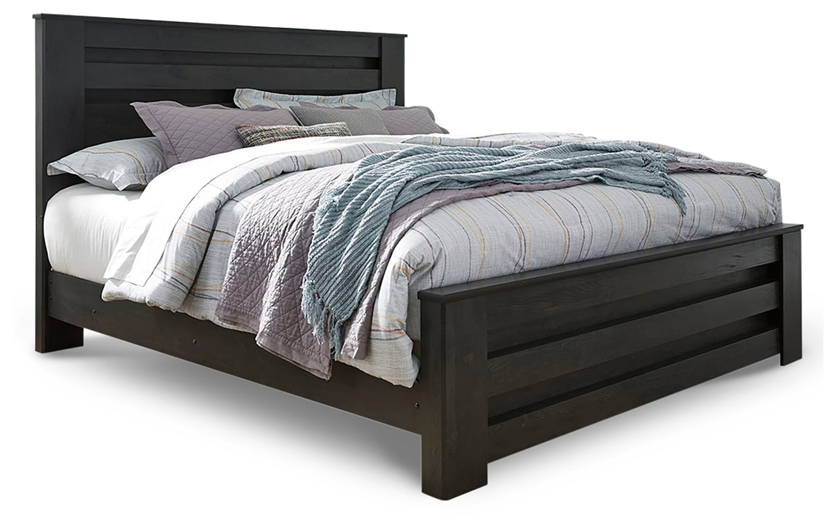 Brinxton Charcoal Panel Bedroom Set from Ashley - Luna Furniture