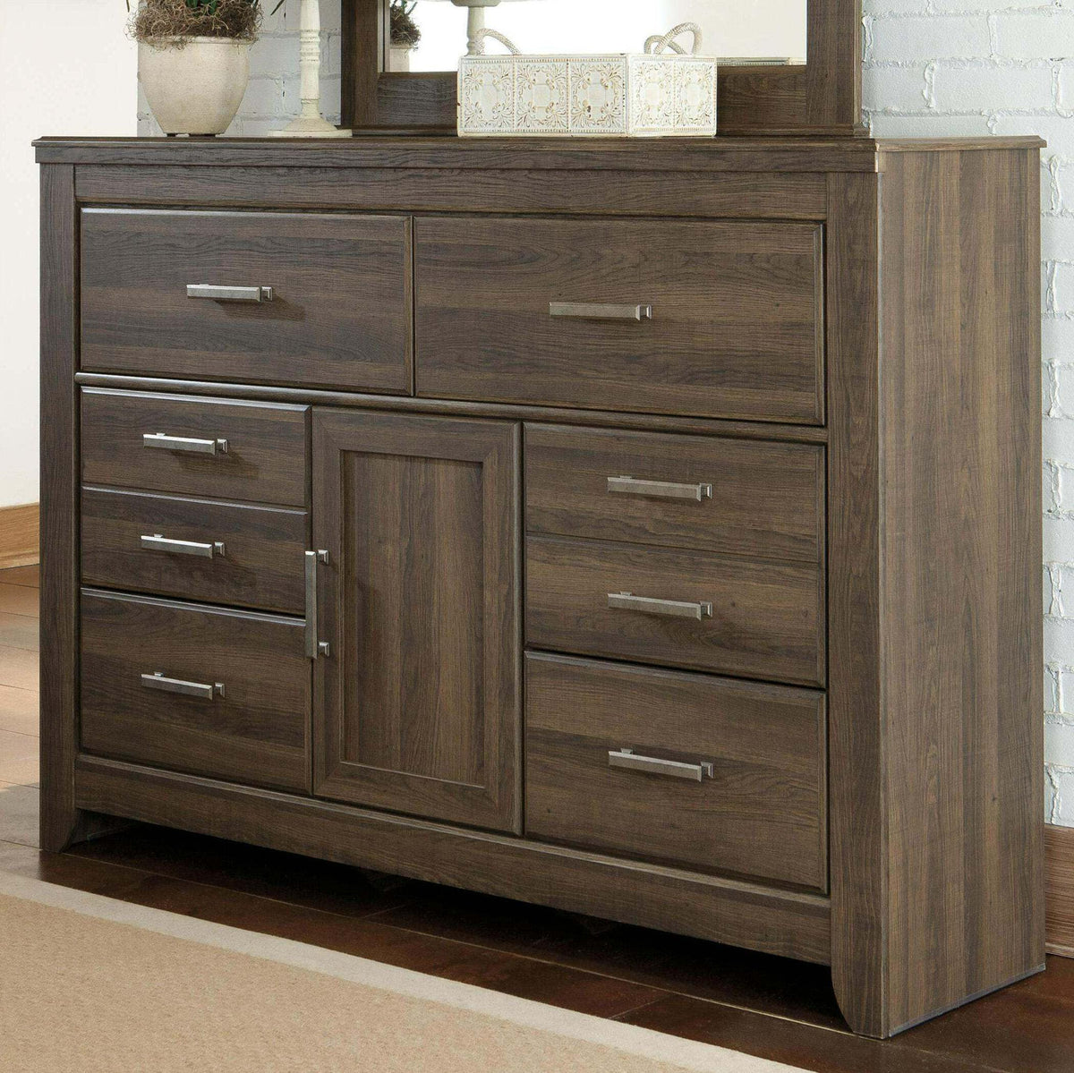 Juararo Dark Brown Dresser from Ashley - Luna Furniture