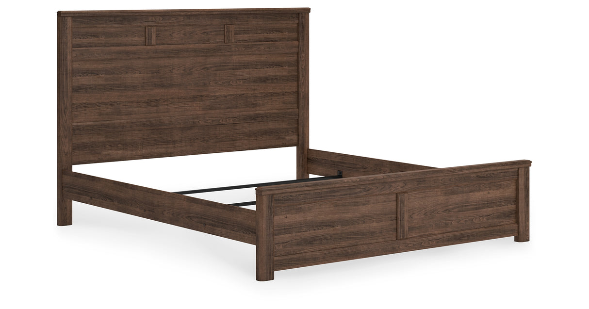 Juararo King Panel Bed and 2 Nightstands from Ashley Furniture - Luna Furniture