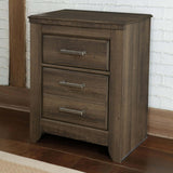 Juararo Dark Brown Nightstand from Ashley - Luna Furniture