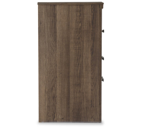 Juararo Dark Brown Nightstand from Ashley Furniture - Luna Furniture