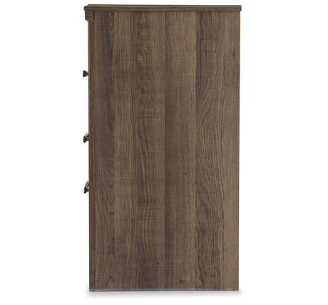 Juararo Dark Brown Nightstand from Ashley Furniture - Luna Furniture