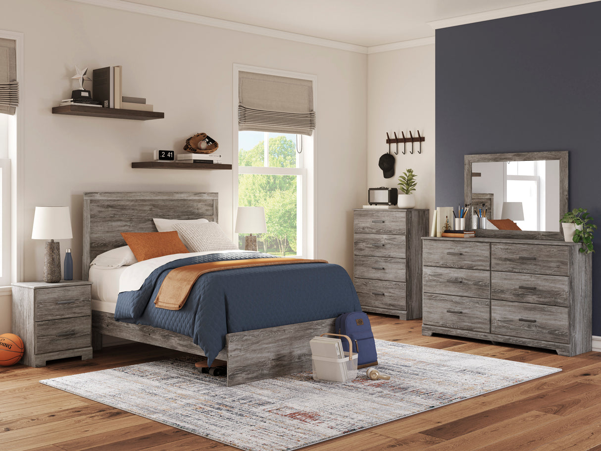 Ralinksi Gray Youth Panel Bedroom Set from Ashley - Luna Furniture