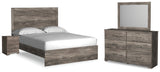 Ralinksi Gray Panel Bedroom Set from Ashley Furniture - Luna Furniture