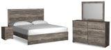 Ralinksi Gray Panel Bedroom Set from Ashley Furniture - Luna Furniture