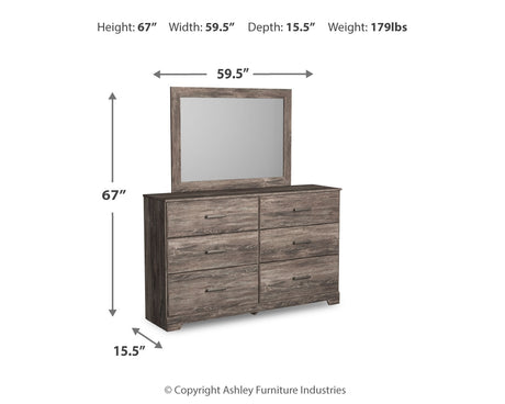 Ralinksi Gray Youth Panel Bedroom Set from Ashley Furniture - Luna Furniture
