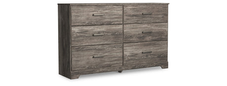 Ralinksi Twin Panel Bed with Dresser in Gray from Ashley - Luna Furniture