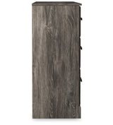 Ralinksi Twin Panel Bed with Dresser in Gray from Ashley - Luna Furniture