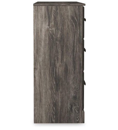 Ralinksi Twin Panel Bed with Dresser in Gray from Ashley - Luna Furniture
