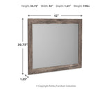 Ralinksi Gray Bedroom Mirror (Mirror Only) from Ashley Furniture - Luna Furniture