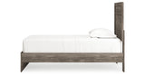 Ralinksi Twin Panel Bed with Dresser in Gray from Ashley - Luna Furniture