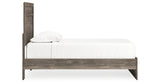 Ralinksi Twin Panel Bed with Dresser in Gray from Ashley - Luna Furniture