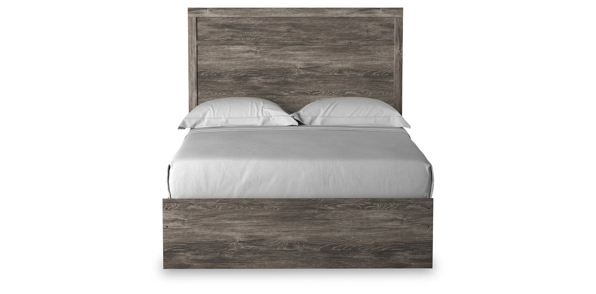 Ralinksi Full Panel Bed with Dresser and 2 Nightstands in Gray from Ashley Furniture - Luna Furniture