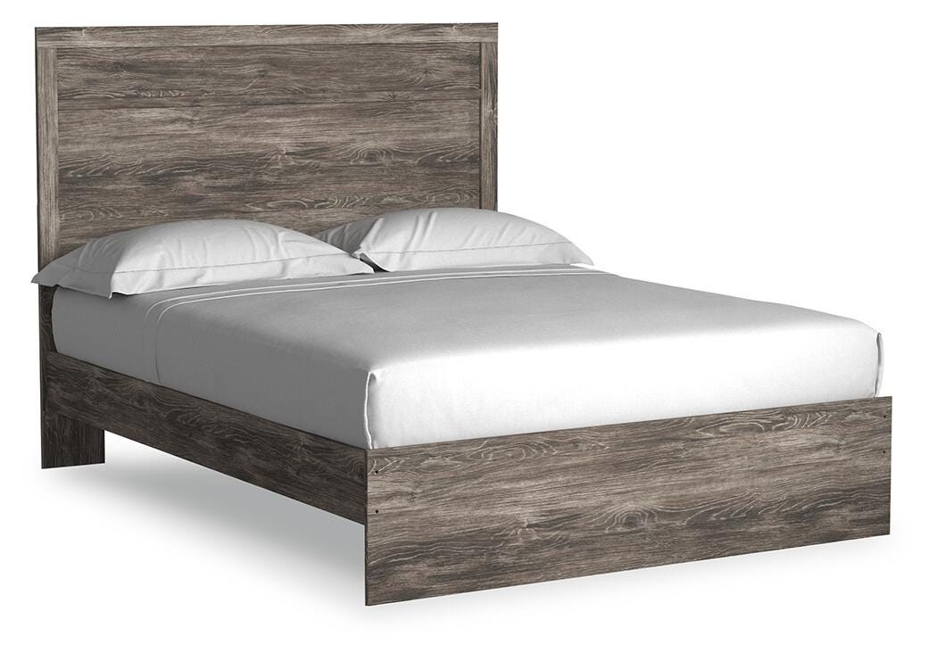 Ralinksi Gray Queen Panel Bed from Ashley Furniture - Luna Furniture