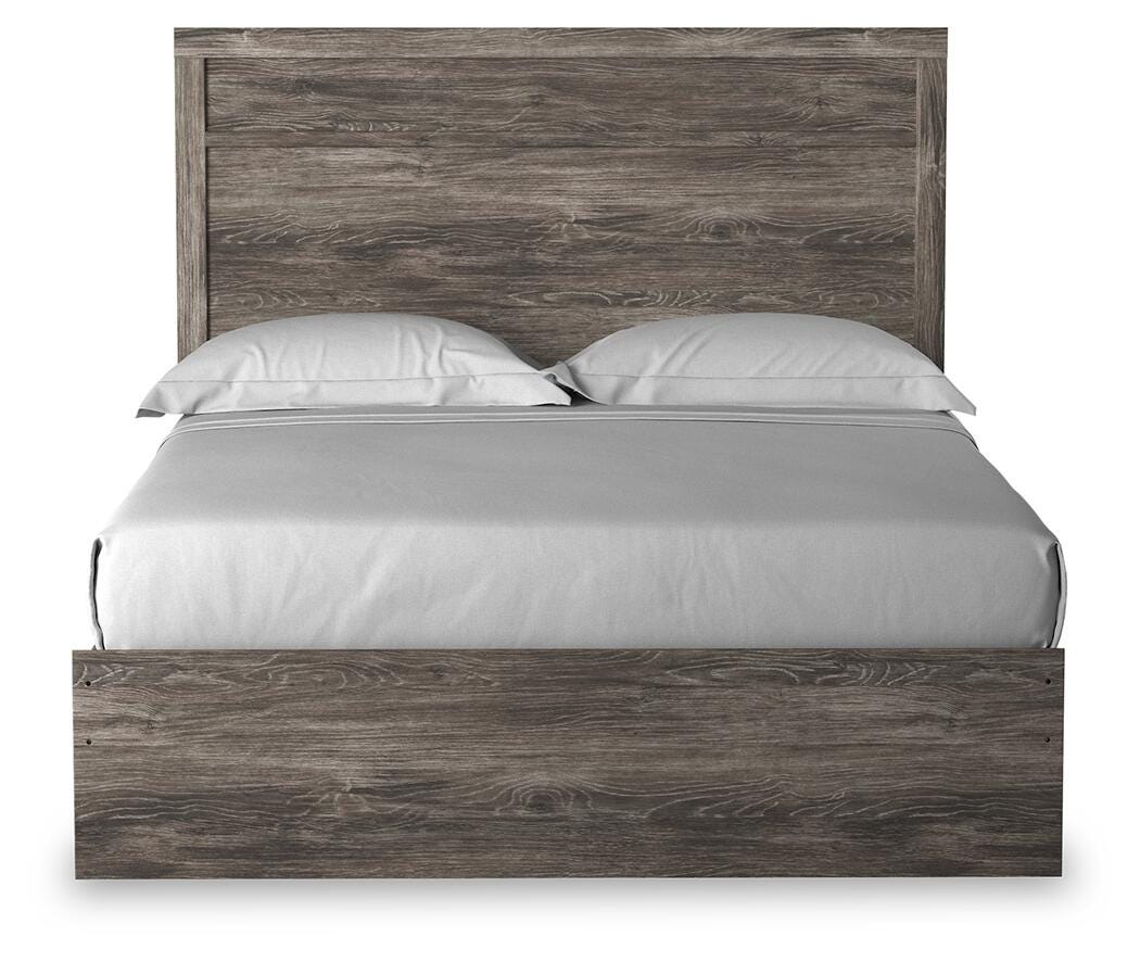 Ralinksi Gray Queen Panel Bed from Ashley - Luna Furniture