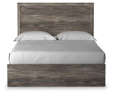 Ralinksi Gray Queen Panel Bed from Ashley - Luna Furniture