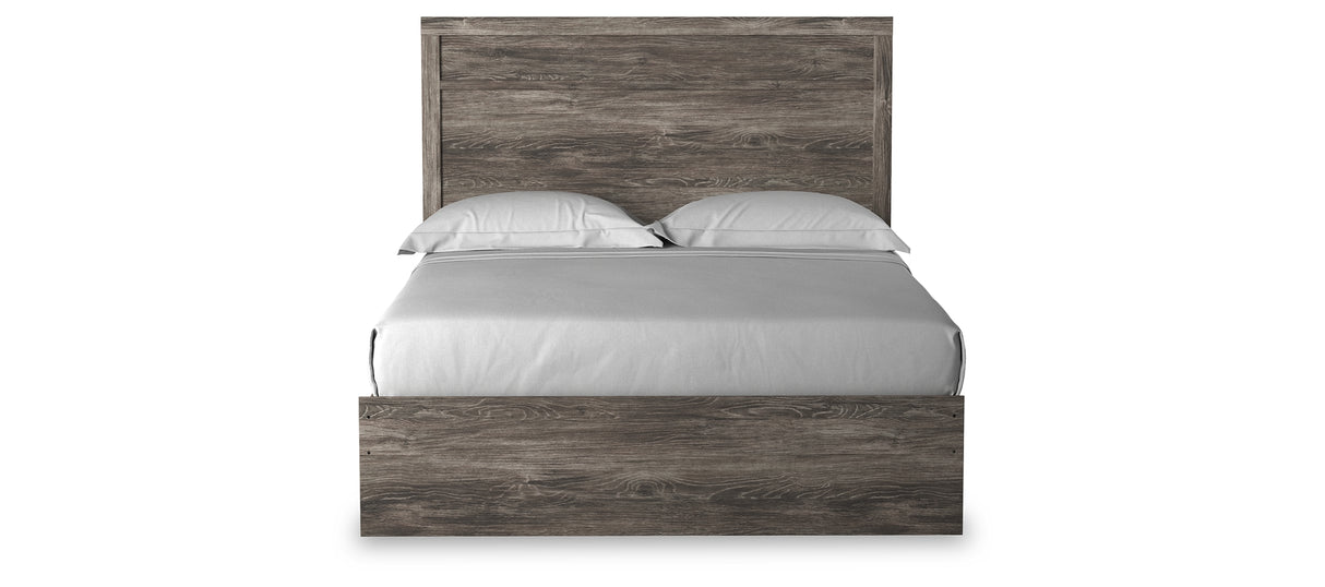 Ralinksi Queen Panel Bed with Dresser and 2 Nightstands in Gray from Ashley Furniture - Luna Furniture