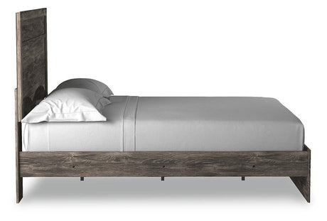 Ralinksi Gray Queen Panel Bed from Ashley - Luna Furniture