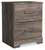 Ralinksi Gray Nightstand from Ashley Furniture - Luna Furniture