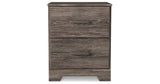 Ralinksi Full Panel Bed with 2 Nightstands in Gray from Ashley Furniture - Luna Furniture