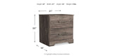 Ralinksi Twin Panel Bed with Mirrored Dresser and Nightstand in Gray from Ashley Furniture - Luna Furniture