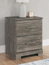 Ralinksi Gray Nightstand from Ashley Furniture - Luna Furniture