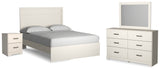 Stelsie White Panel Bedroom Set from Ashley - Luna Furniture