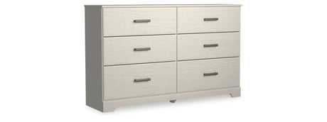 Stelsie White Dresser from Ashley - Luna Furniture
