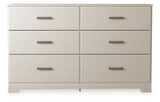 Stelsie White Dresser from Ashley Furniture - Luna Furniture