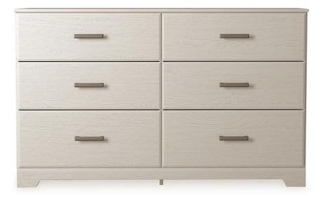Stelsie White Dresser from Ashley - Luna Furniture