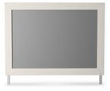 Stelsie White Bedroom Mirror (Mirror Only) from Ashley Furniture - Luna Furniture