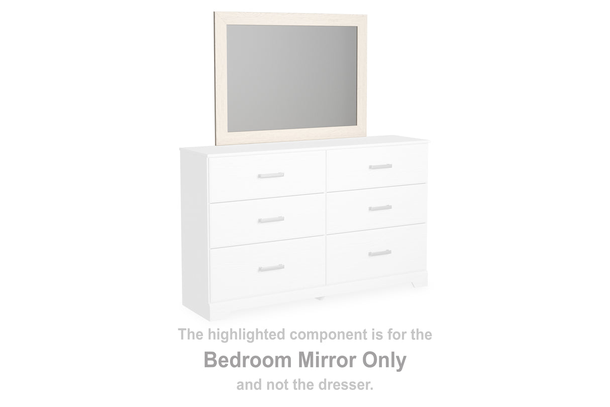 Stelsie White Bedroom Mirror (Mirror Only) from Ashley - Luna Furniture