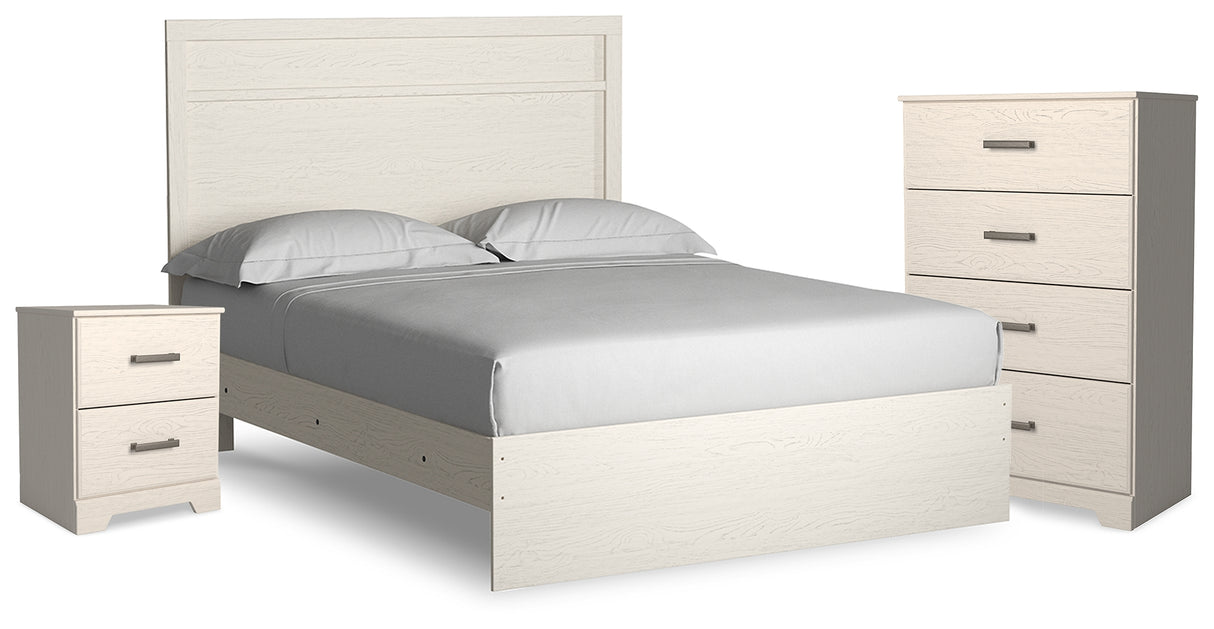 Stelsie White Panel Bedroom Set from Ashley - Luna Furniture