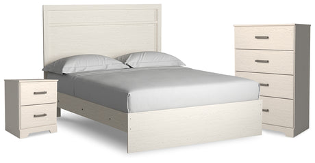 Stelsie White Panel Bedroom Set-B2588B16-Ashley-B2588-44-71-92-96-SW-P1-KO-Luna Furniture