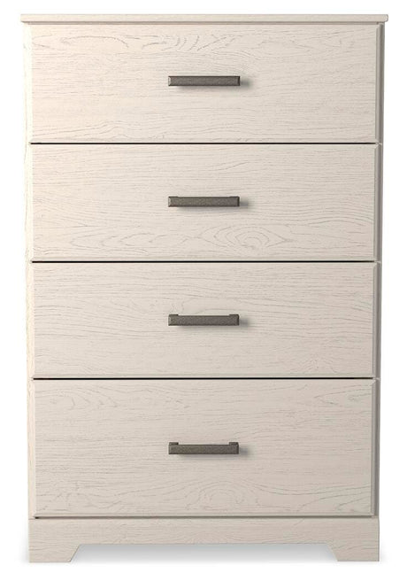 Stelsie White Chest of Drawers from Ashley - Luna Furniture