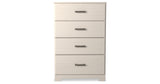 Stelsie White Dresser, Mirror, Chest and Nightstand from Ashley - Luna Furniture