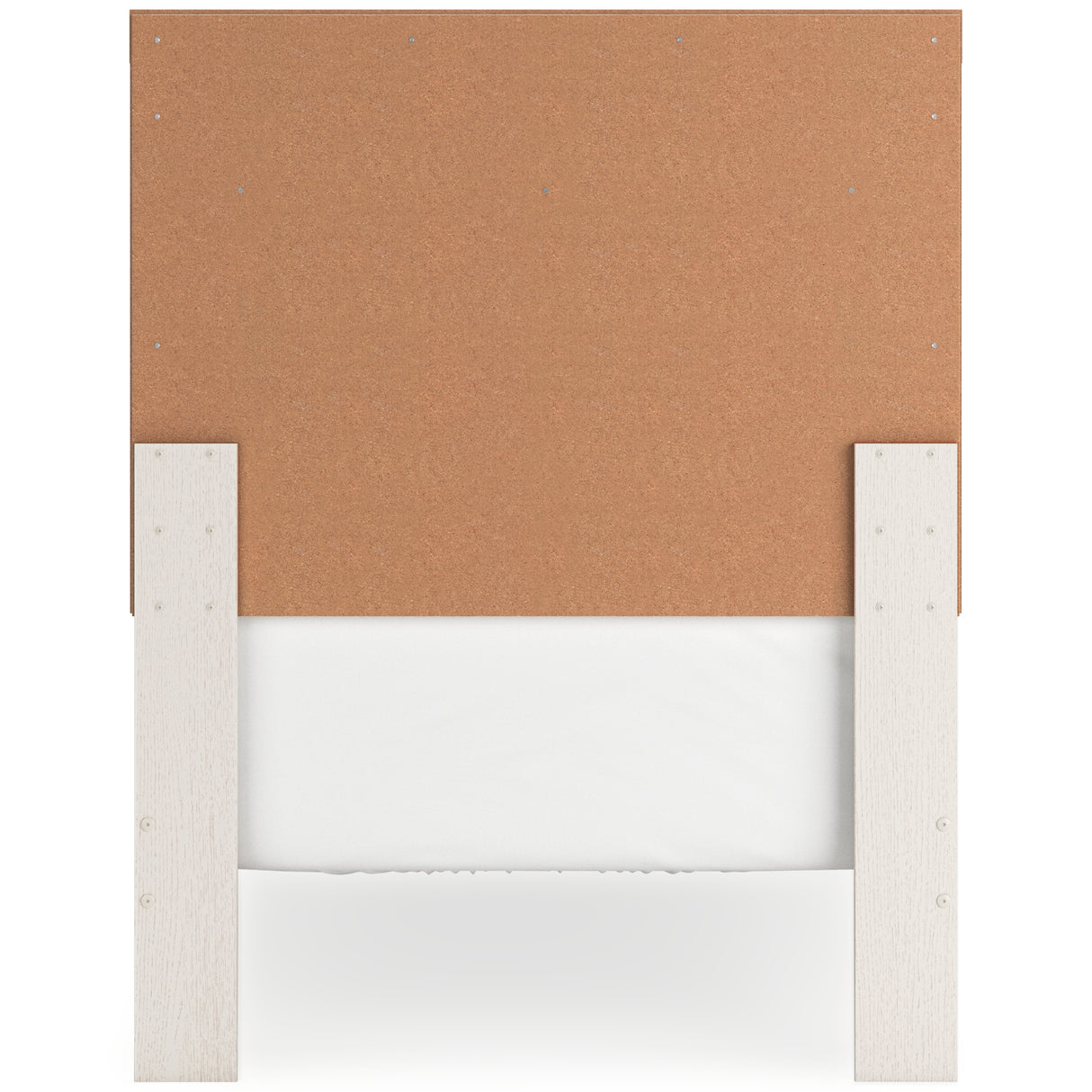 Stelsie White Twin Panel Bed from Ashley - Luna Furniture