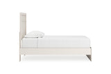 Stelsie White Twin Panel Bed from Ashley - Luna Furniture