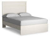 Stelsie White Full Panel Bed from Ashley - Luna Furniture